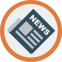 Icon representing news or updates