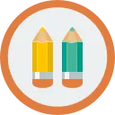 Icon representing writing or creative tools